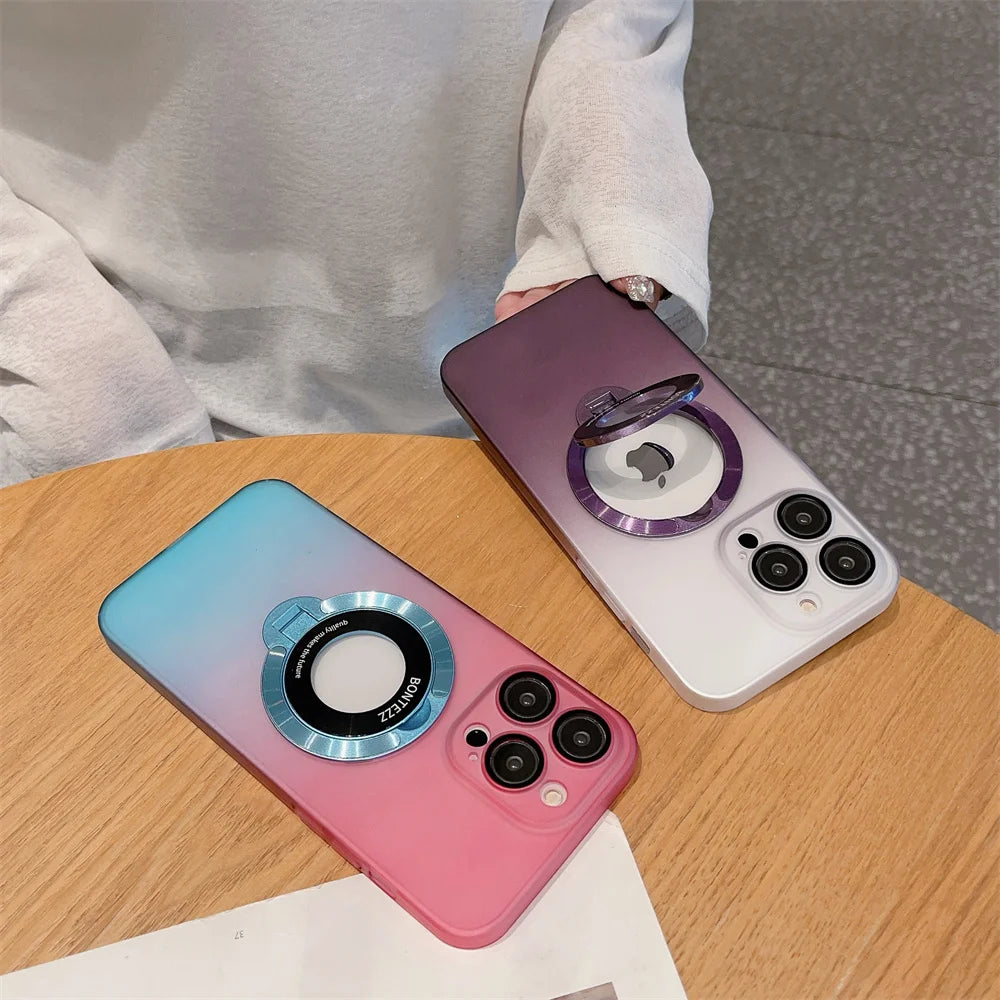 Luxury Gradient Magsafe Case for iPhone - CaseifyTrend