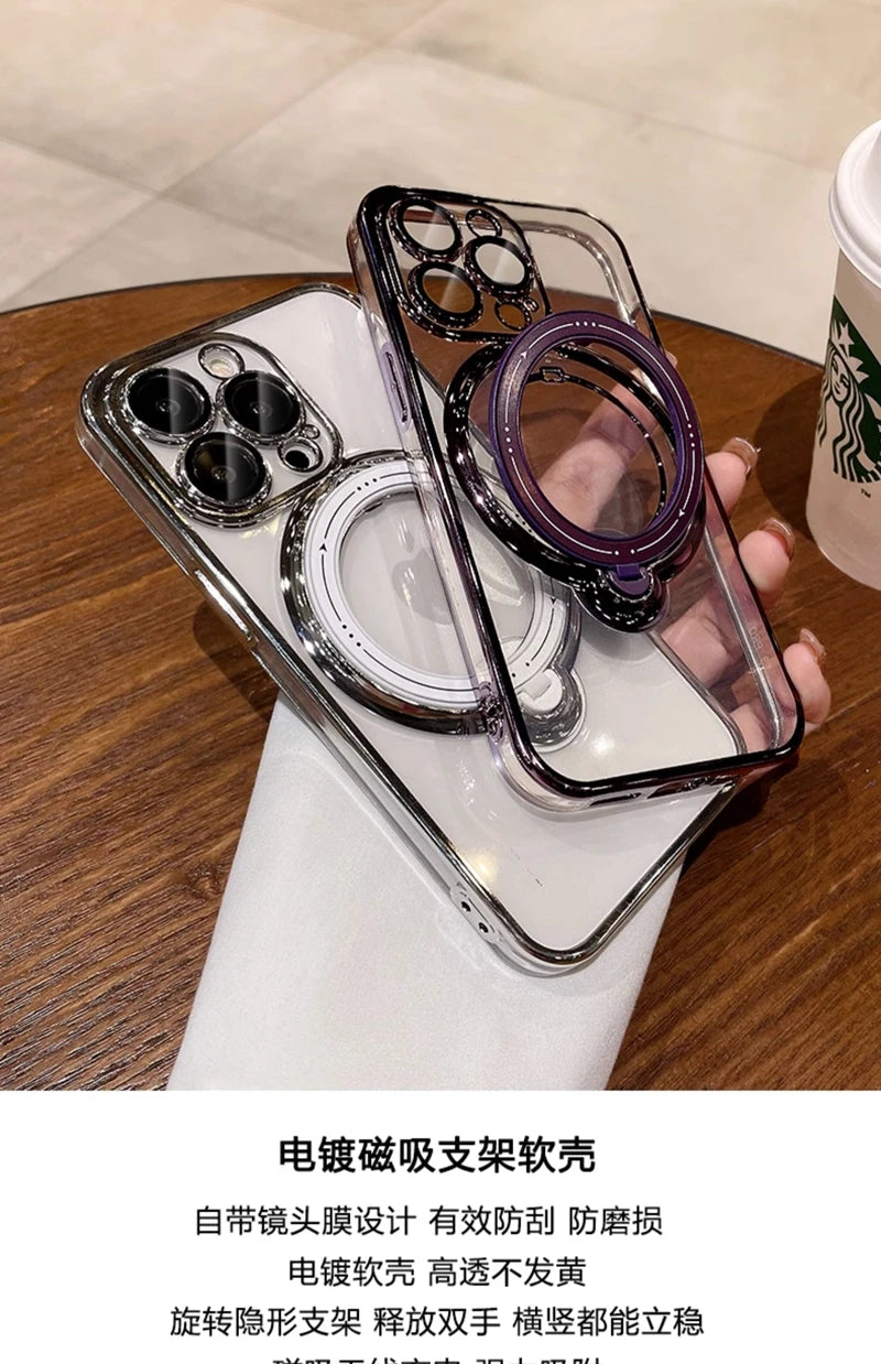 Luxury Magsafe Wireless Charging Case for iPhone - CaseifyTrend