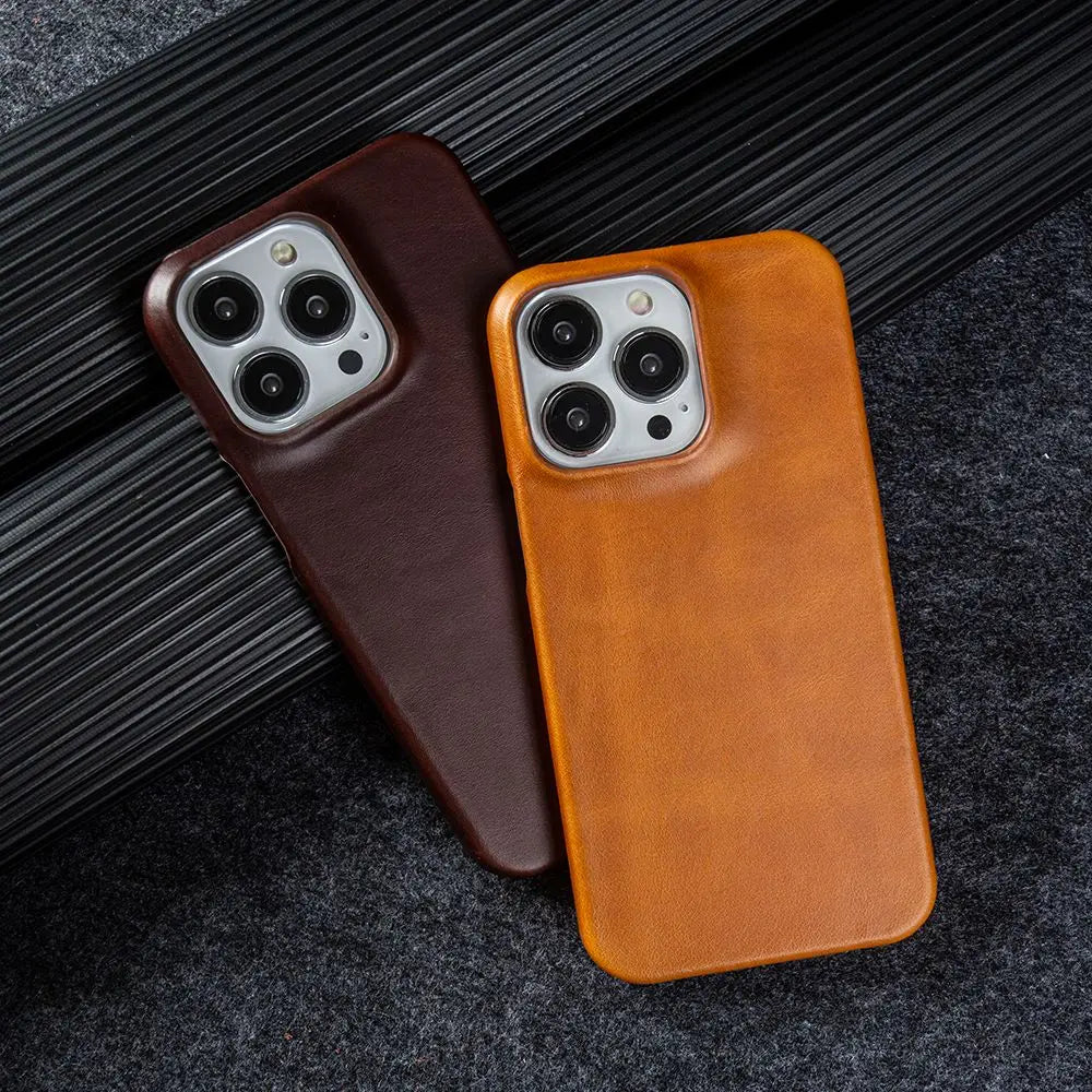 Luxury Leather Case for iPhone