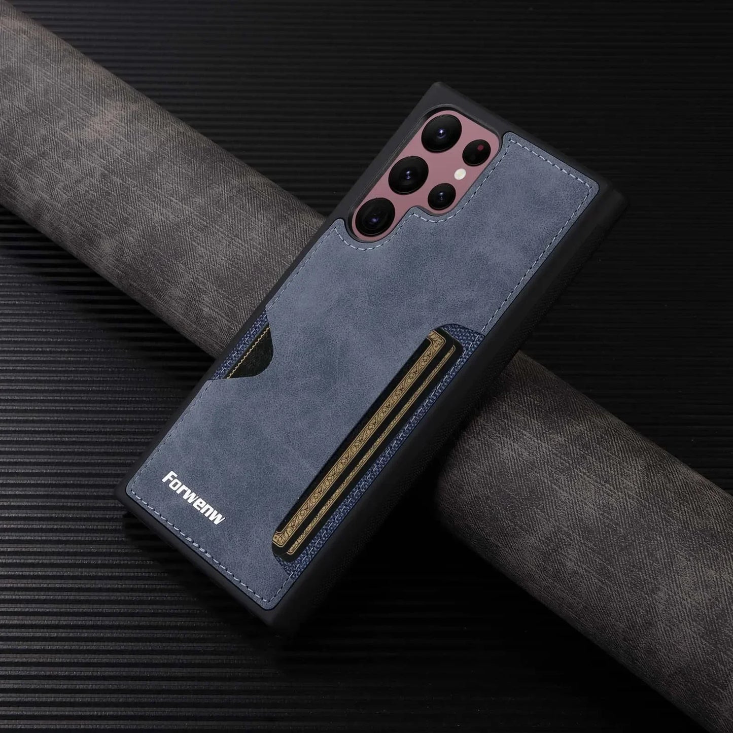 Retro Leather Card Slot Case for Samsung Galaxy Phones