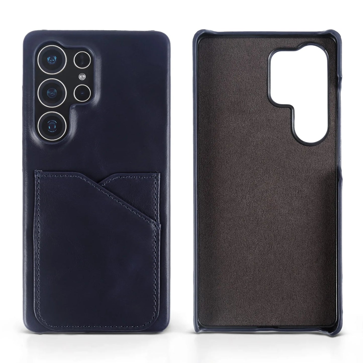 Premium Leather Card Slot Case for Samsung Galaxy