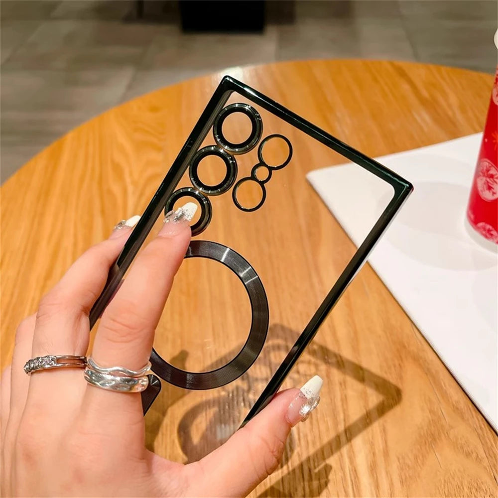 Plating Magnetic Case for Samsung