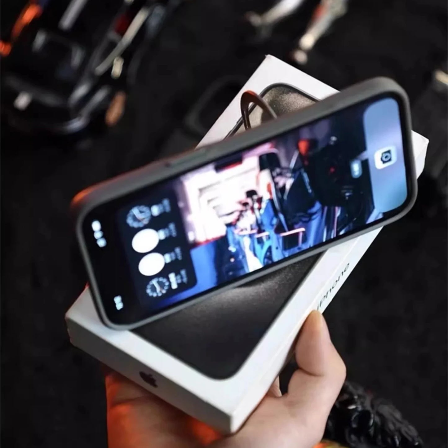 Desert Titanium MagSafe Carbon Armor iPhone Case