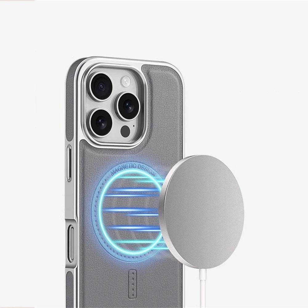 Luxury Business Leather Case for iPhone
