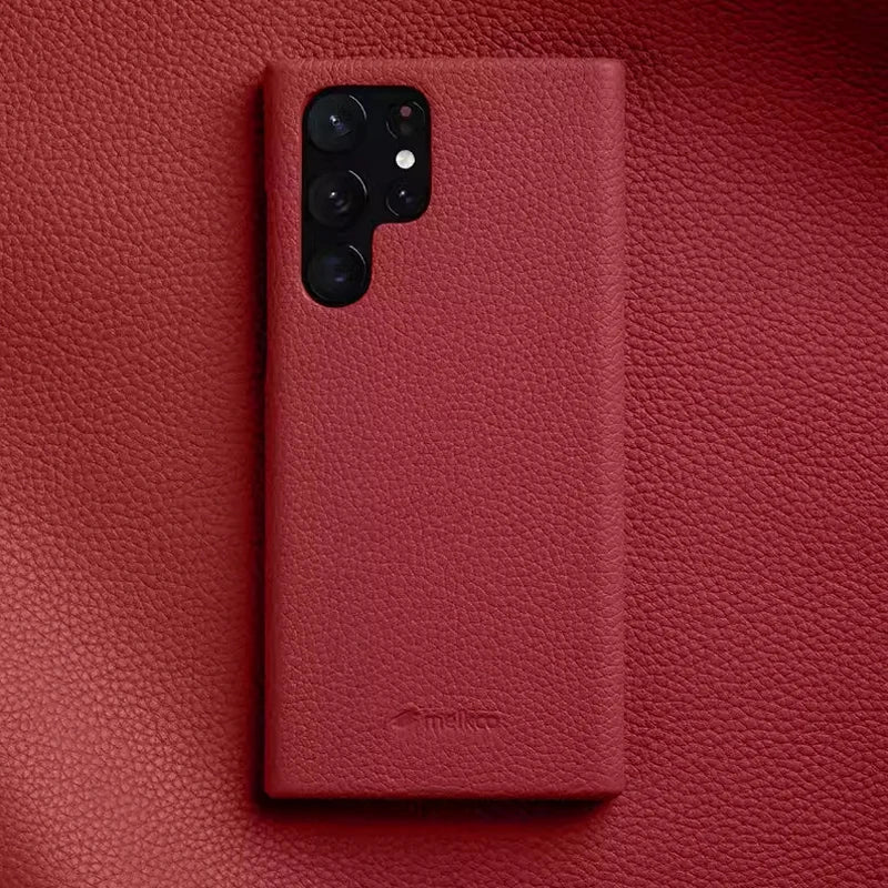 Premium Genuine Leather Case for Samsung Galaxy Ultra
