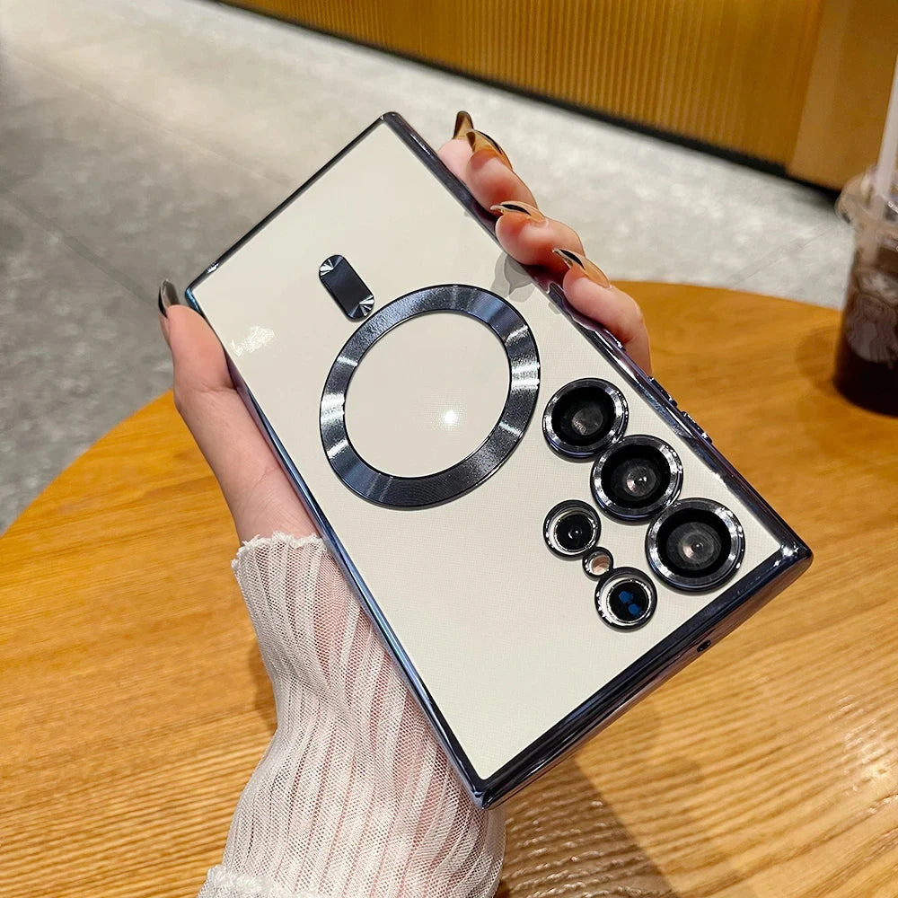 Plating Magnetic Case for Samsung