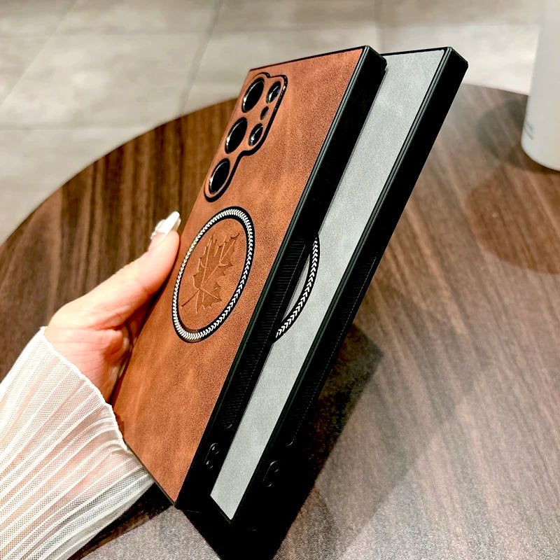 Retro Leather Case for Samsung Galaxy