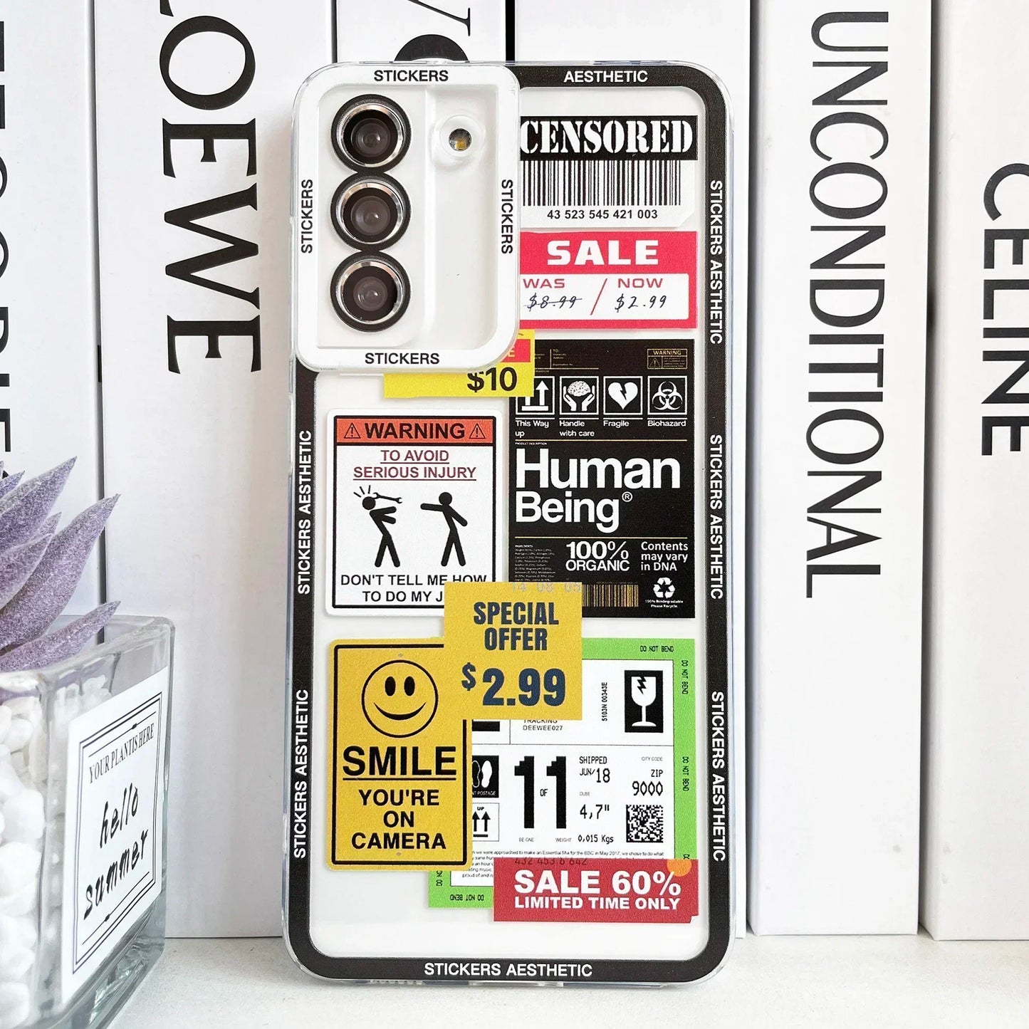 Stickers Collage Case for Samsung Galaxy
