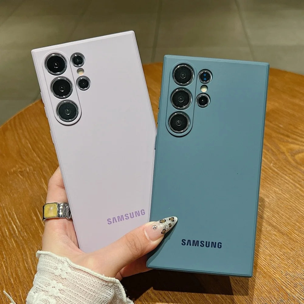 Liquid Silicone Shockproof Case for Samsung Galaxy