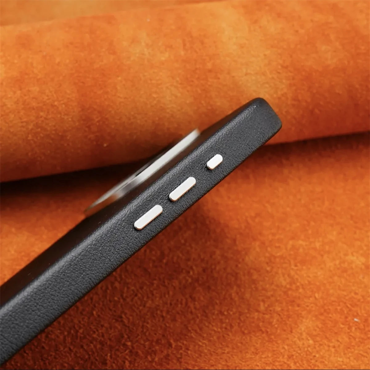 Luxury Leather MagSafe Case for iPhone