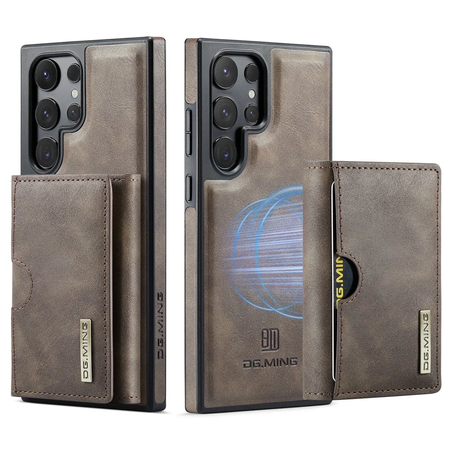 Detachable Magnetic Wallet Case with RFID for Samsung Galaxy