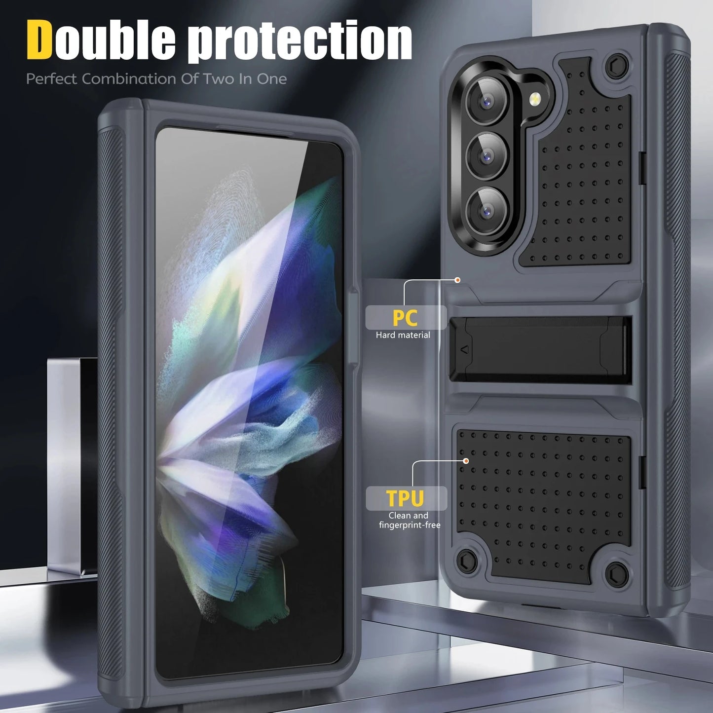 Shockproof Strong Case for Samsung Galaxy Z Fold - CaseifyTrend