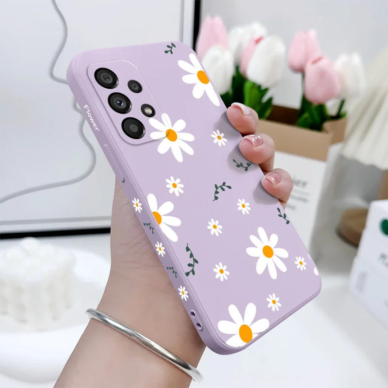 Grass Daisy Phone Case for Samsung Galaxy Series