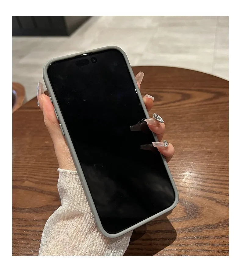Matte Translucent Magnetic Case for iPhone