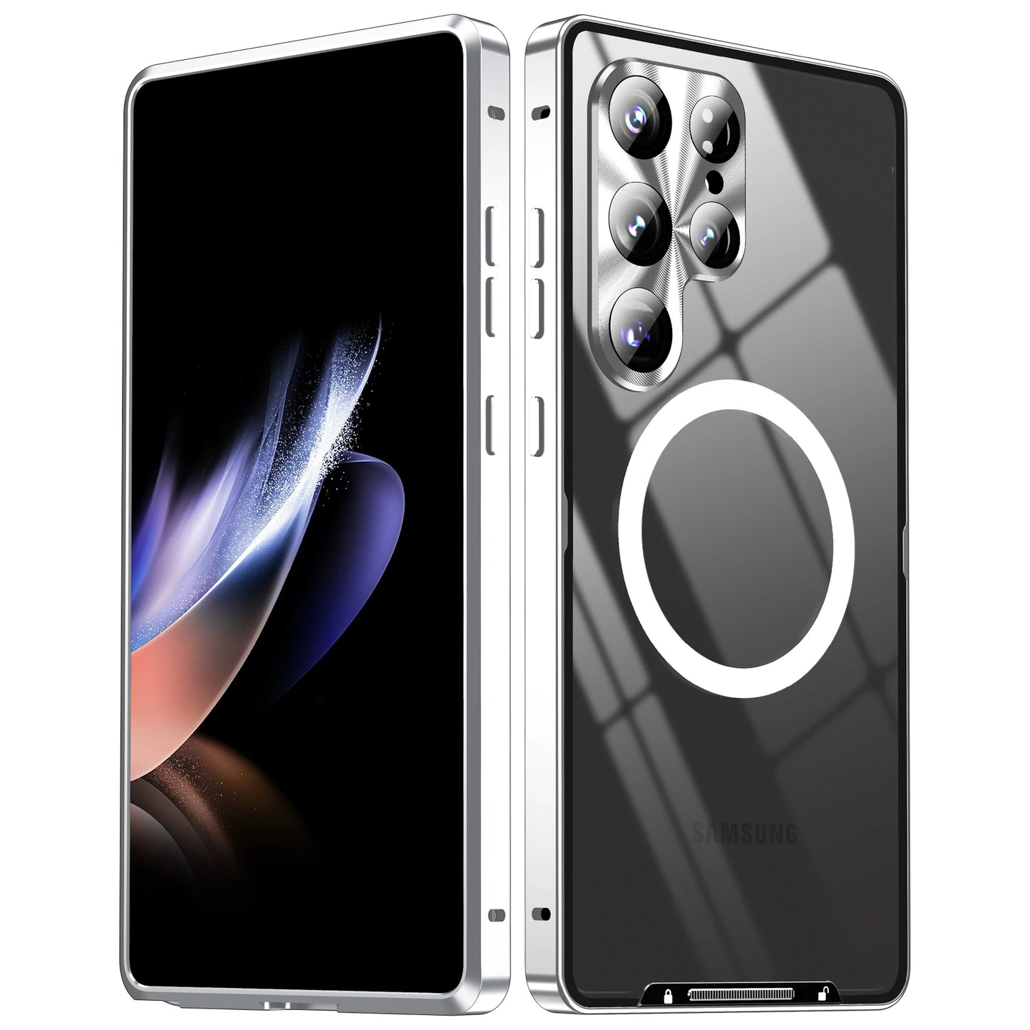Metal Magnetic Magsafe Case for Samsung Galaxy