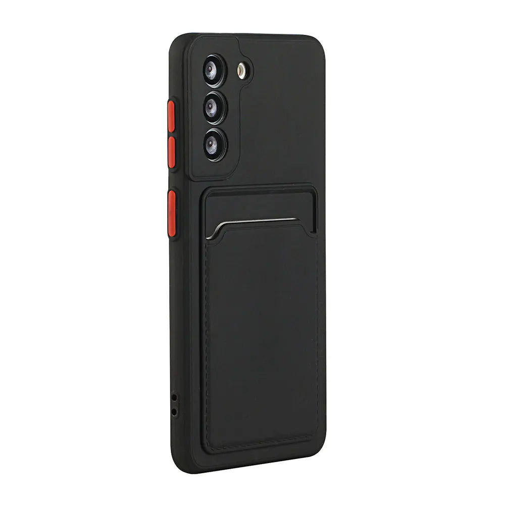 Shockproof Wallet Phone Case with Card Holder for Samsung