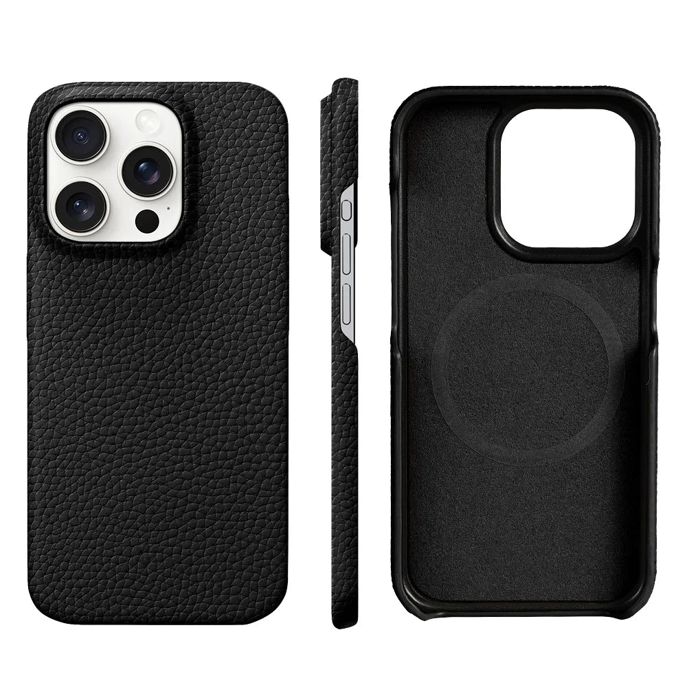 Magsafe Cowhide Leather Case for iPhone