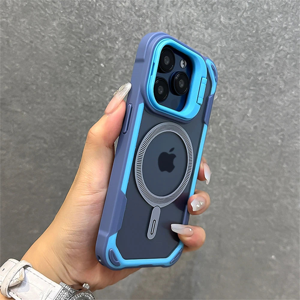 Shockproof Armor Stand Case for iPhone