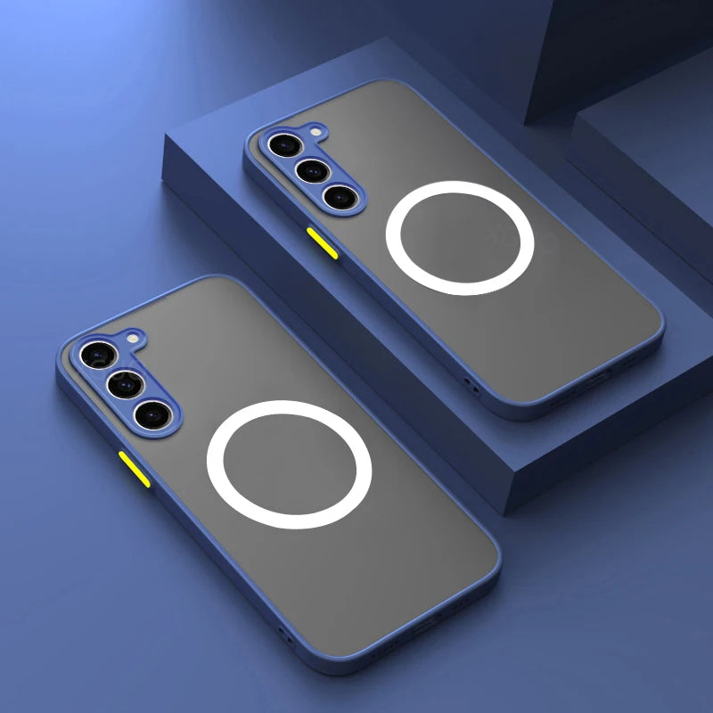 Matte Magnetic Wireless Case for Samsung Galaxy - CaseifyTrend