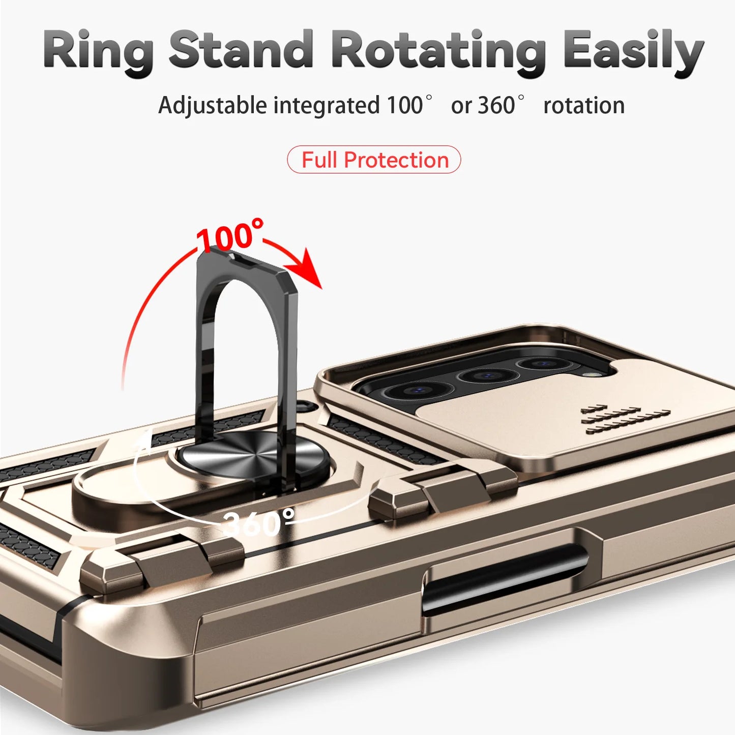 Slide Camera Cover Case for Samsung Z Fold - CaseifyTrend