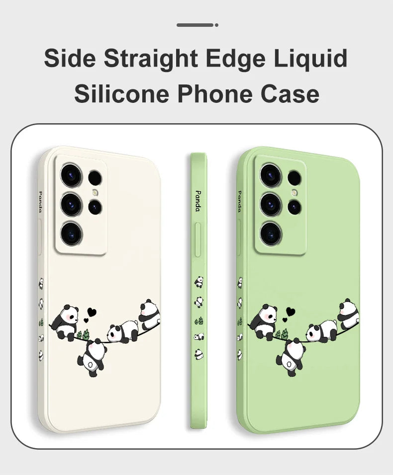 Cute Baby Panda Phone Case for Samsung Galaxy