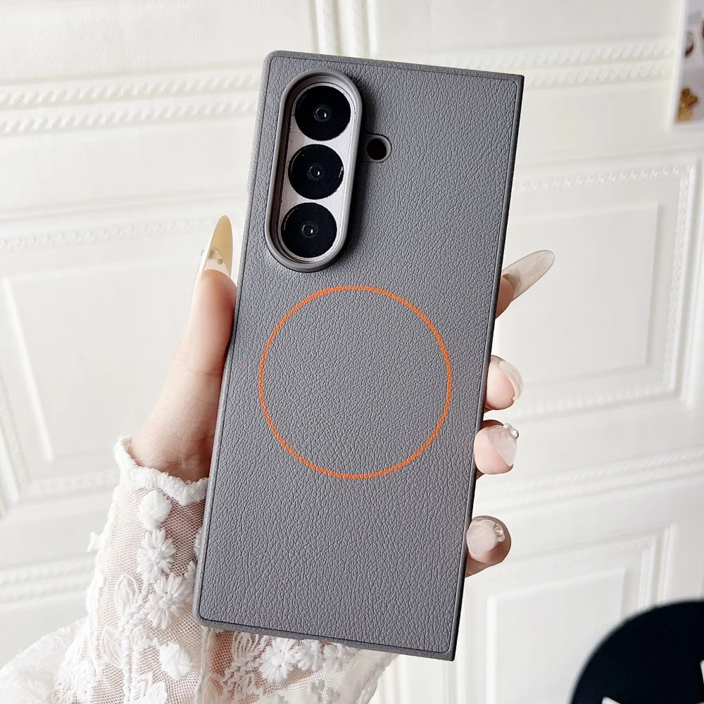 Magnetic Leather Phone Case for Samsung Galaxy Z Fold Series