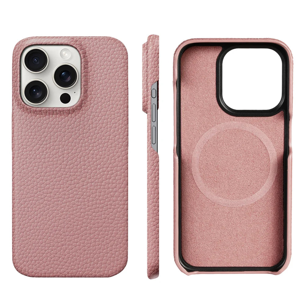 Magsafe Cowhide Leather Case for iPhone
