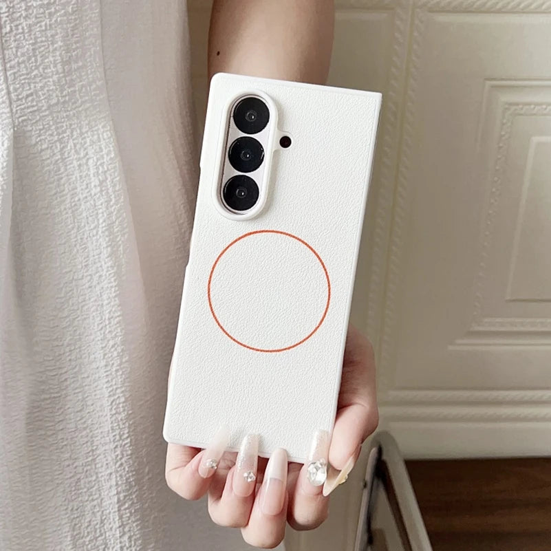 Magnetic Leather Phone Case for Samsung Galaxy Z Fold Series