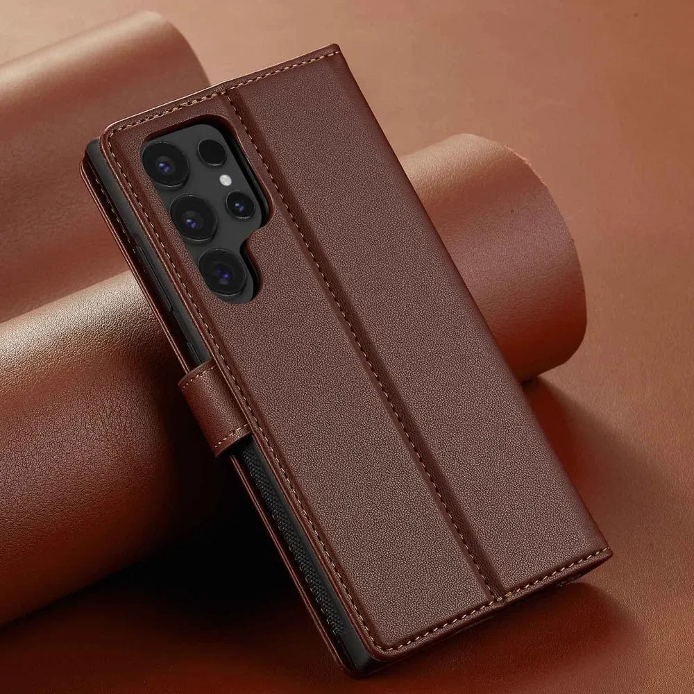 Detachable Wallet Phone Case with Card Holder for Samsung