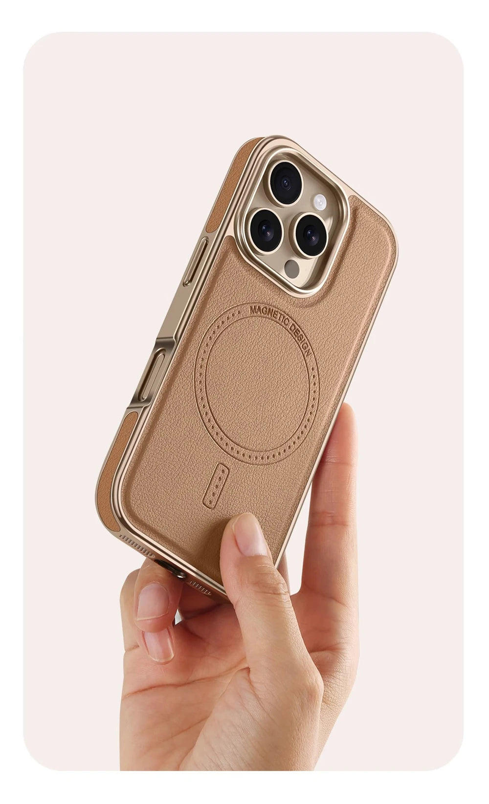 Luxury Business Leather Case for iPhone