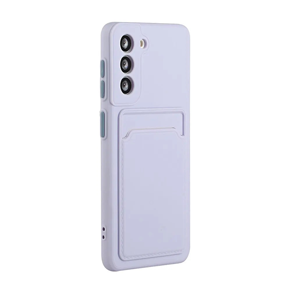 Shockproof Wallet Phone Case with Card Holder for Samsung