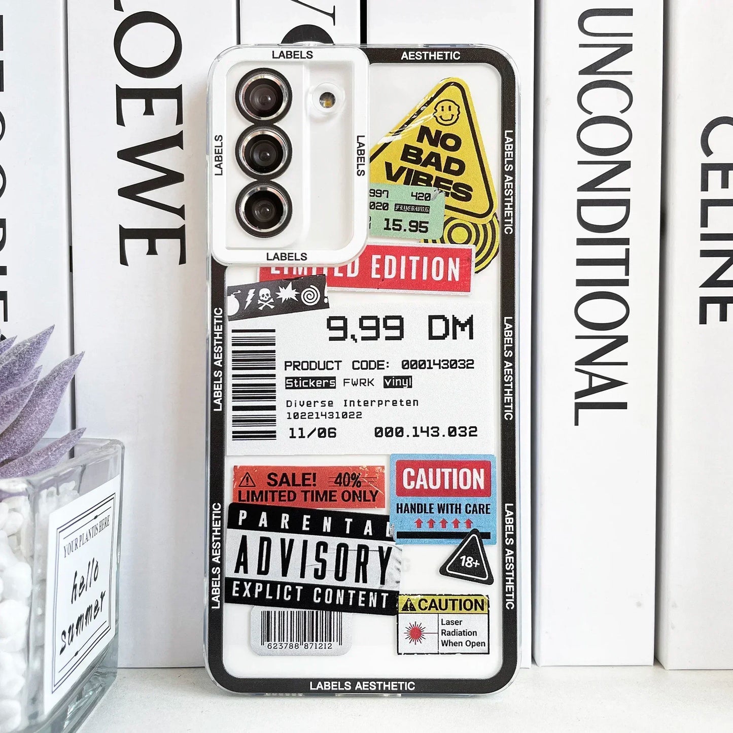 Stickers Collage Case for Samsung Galaxy