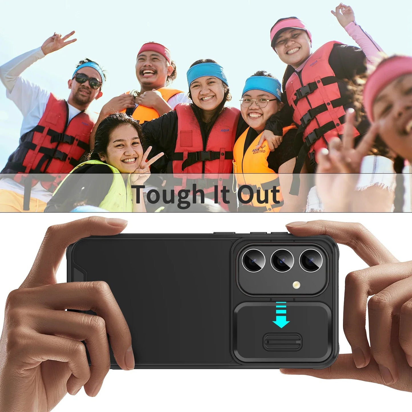 Slide Camera Cover Case for Samsung Galaxy - CaseifyTrend