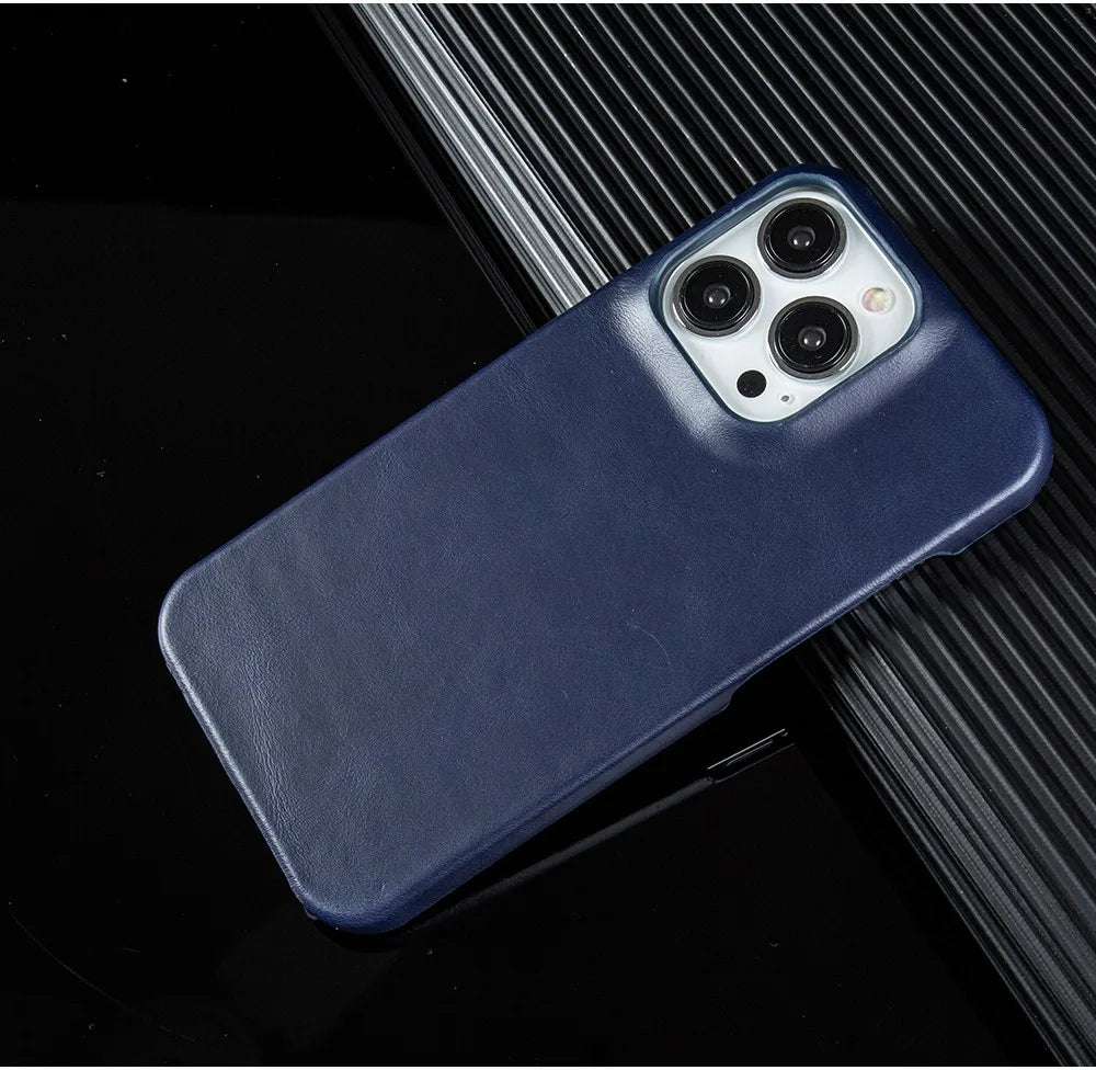 Luxury Leather Case for iPhone