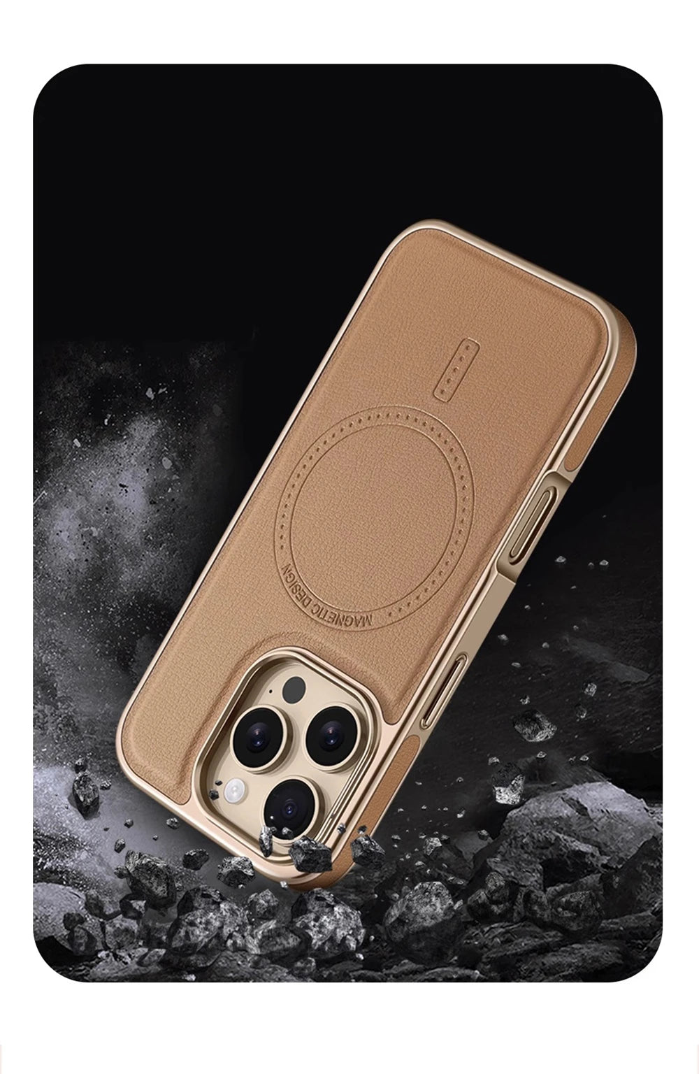 Luxury Business Leather Case for iPhone