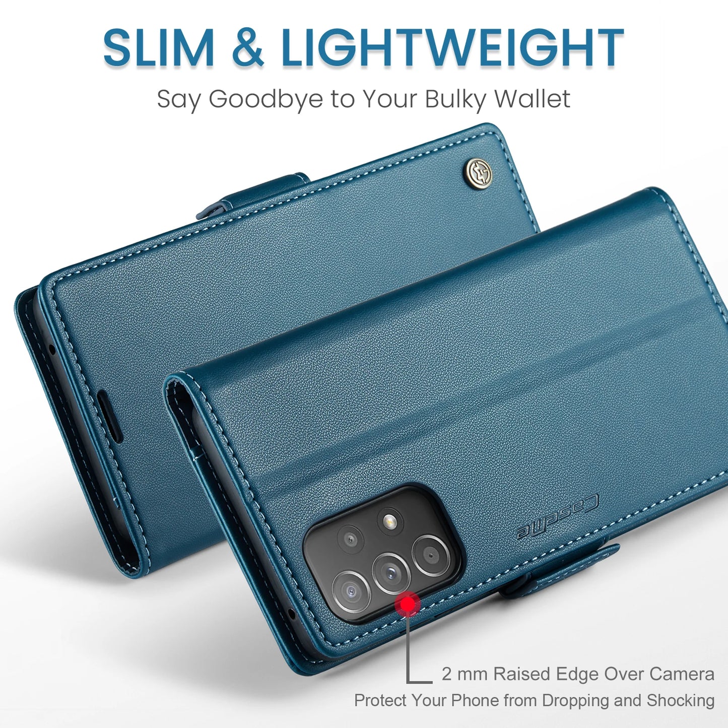 Luxury Leather Wallet Flip Case for Samsung Galaxy Series
