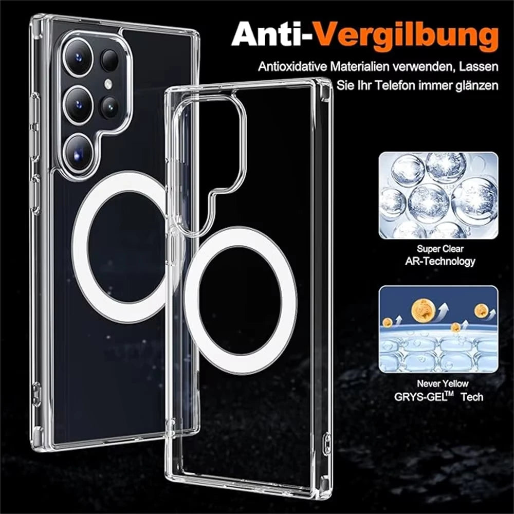 Luxury Magnetic Magsafe Case for Samsung