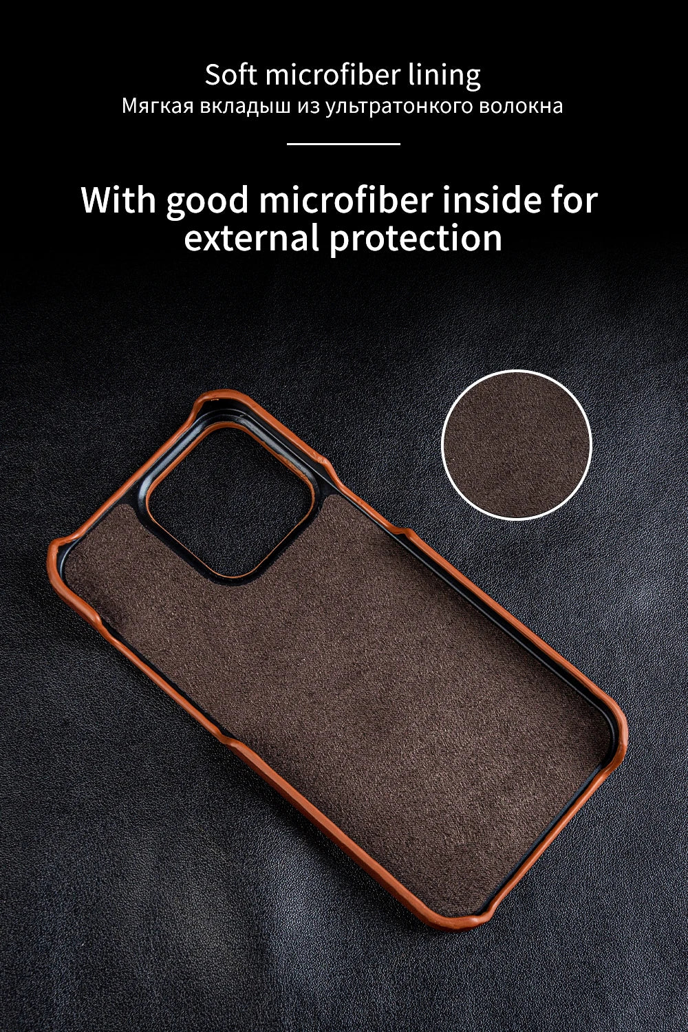 Luxury Leather iPhone Case with Luggage Tag Vintage Style