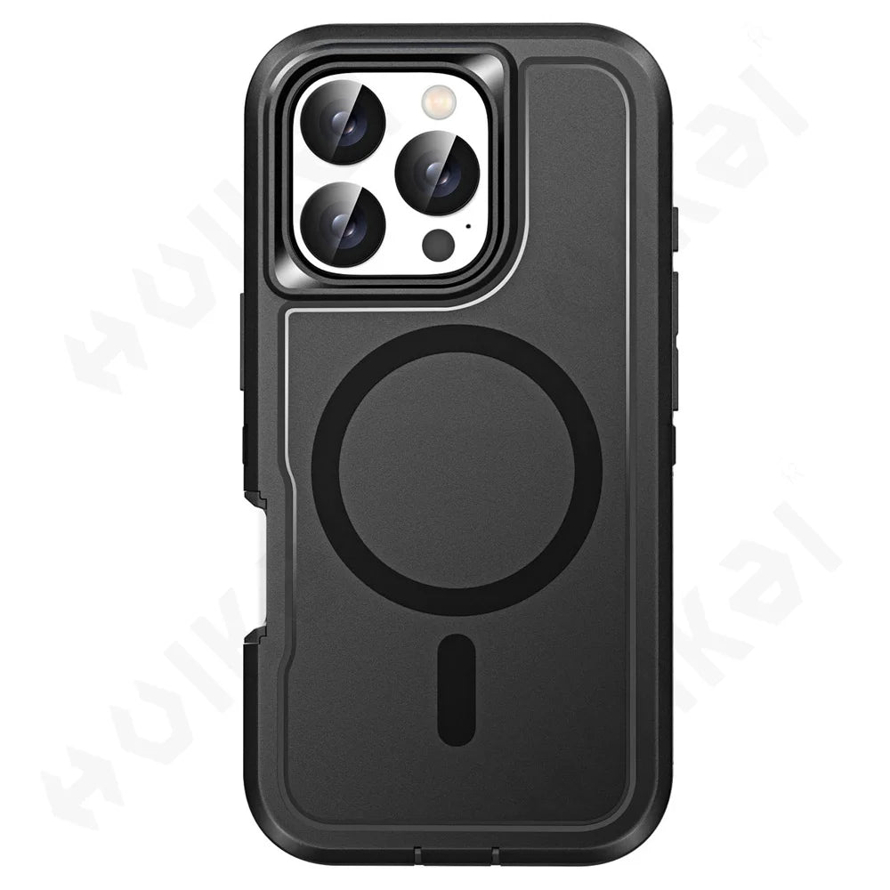 Heavy Duty Kickstand Case for iPhone