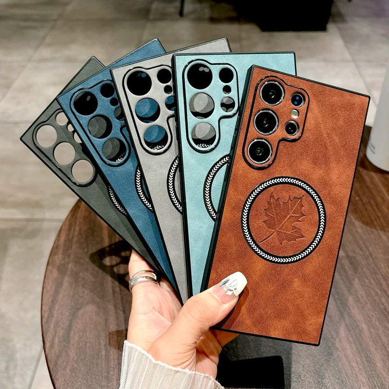 Retro Leather Case for Samsung Galaxy