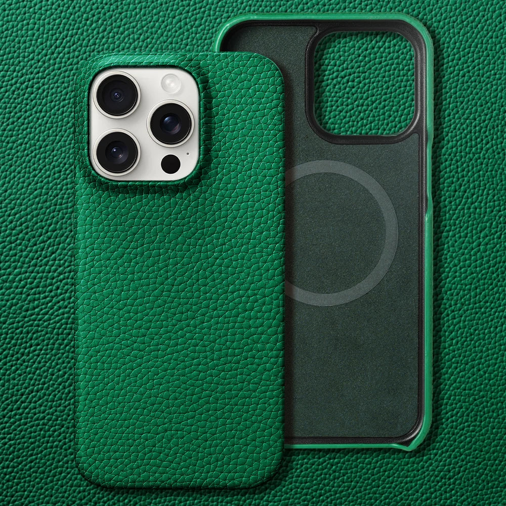 Magsafe Cowhide Leather Case for iPhone