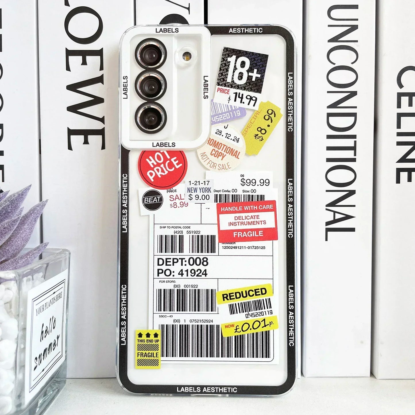 Stickers Collage Case for Samsung Galaxy