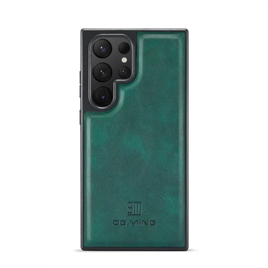 Strong Magnetic Leather Case for Samsung Galaxy