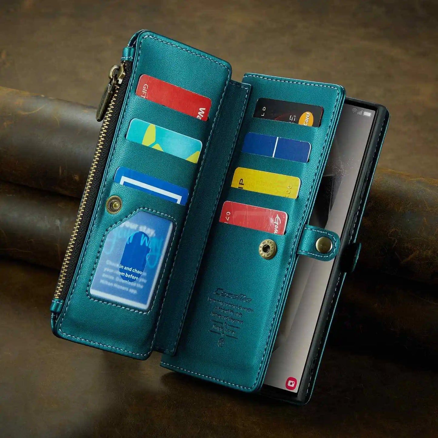 Crossbody Wallet Case with Card Holder for Samsung Galaxy