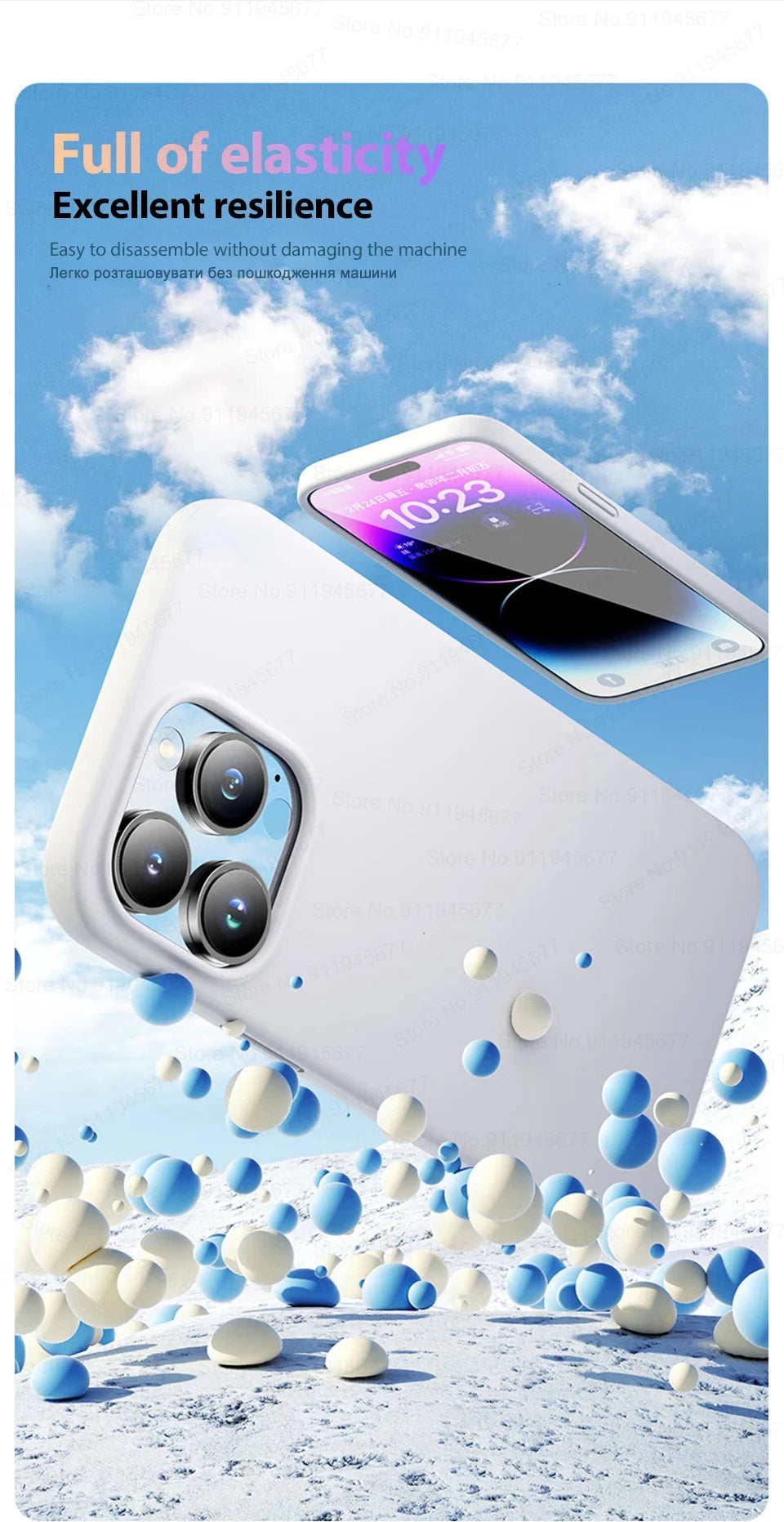 MagSafe Silicone Shockproof Case for iPhone with Wireless Charging