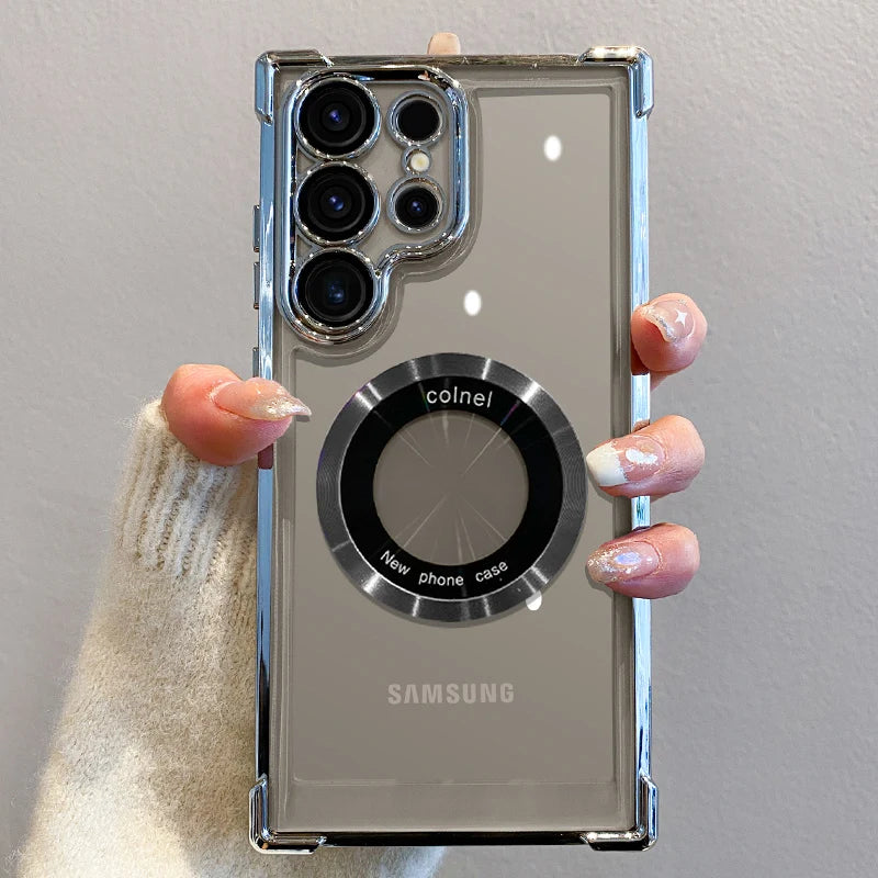 Luxury Plating Magnetic Case for Samsung Galaxy - CaseifyTrend
