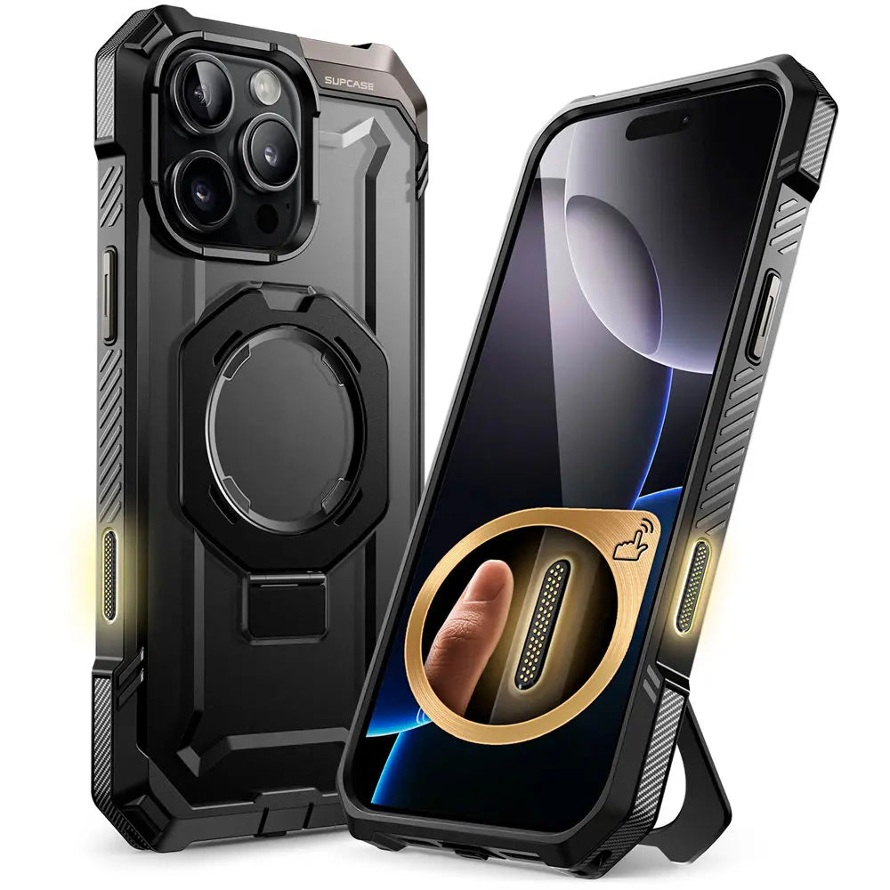Rugged MagSafe iPhone Case with Camera Capture Button
