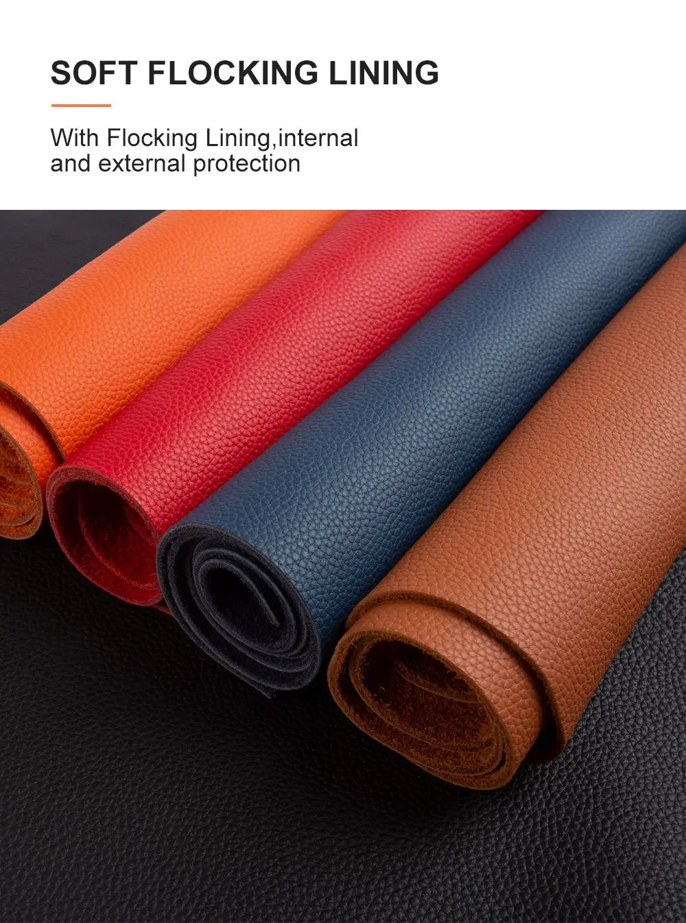 Genuine Leather Card Holder Case for Samsung Galaxy
