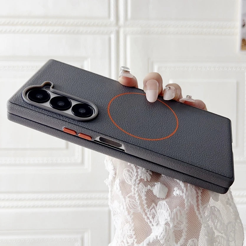 Magnetic Leather Phone Case for Samsung Galaxy Z Fold Series