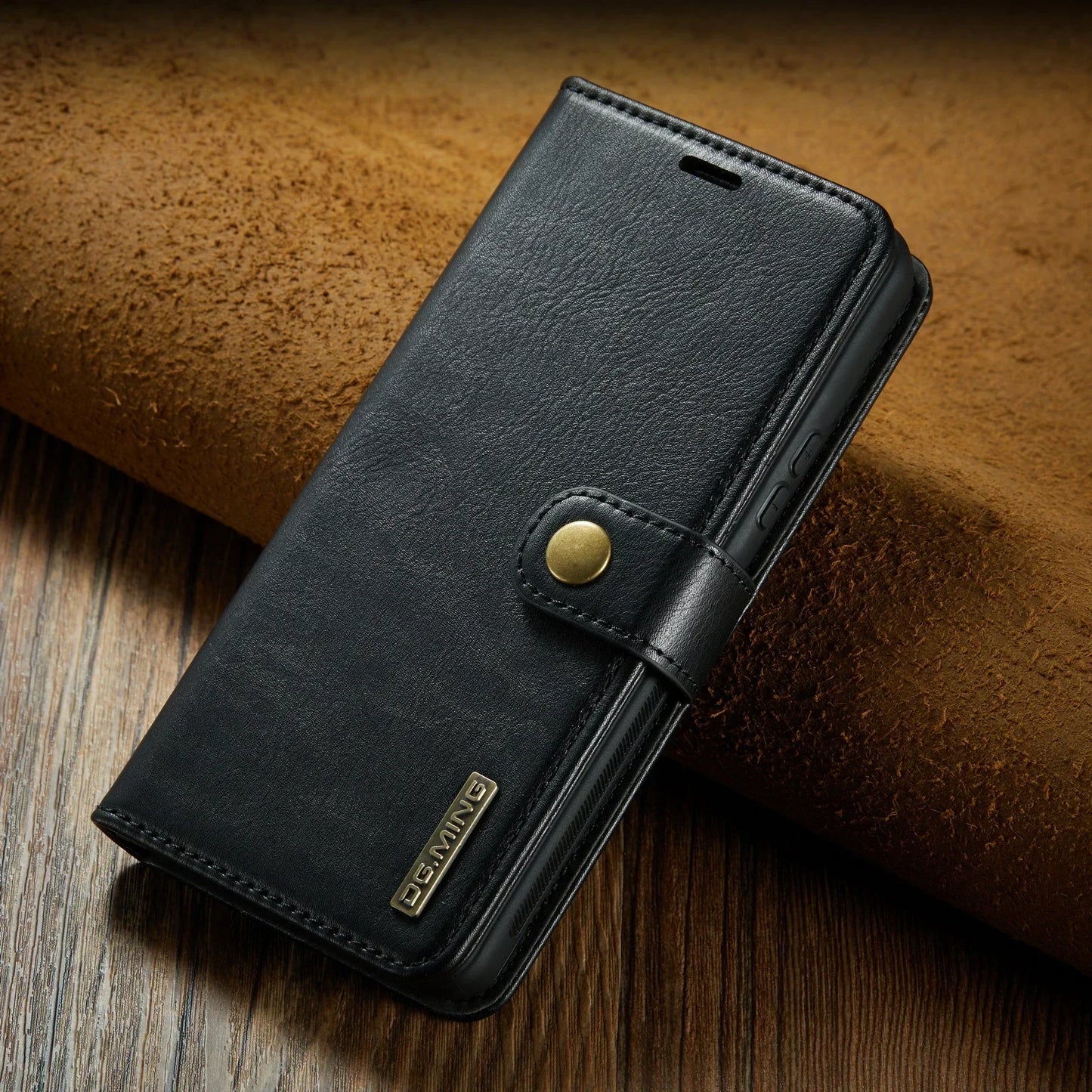 Detachable Magnetic Leather Wallet Case for Samsung Galaxy